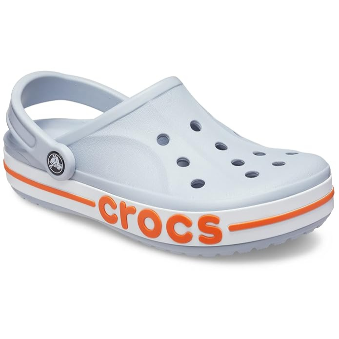 Crocs Bayaband Clogs (Grey Orange)
