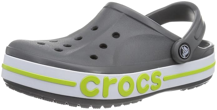 Crocs Bayaband Clogs (Grey Neon)