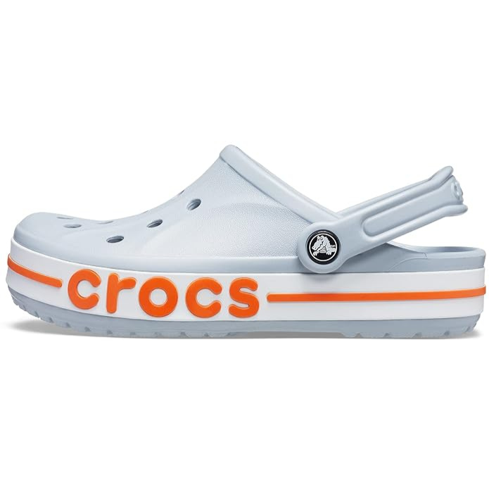 Crocs Bayaband Clogs (Grey Orange)