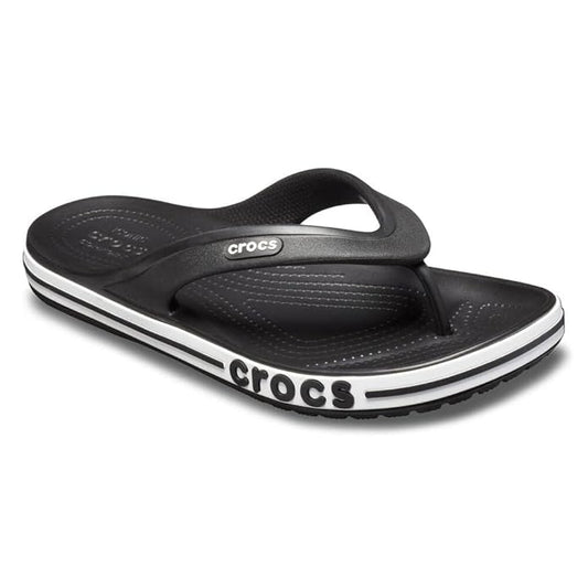 Crocs Unisex Adult Bayaband Flip (Black)