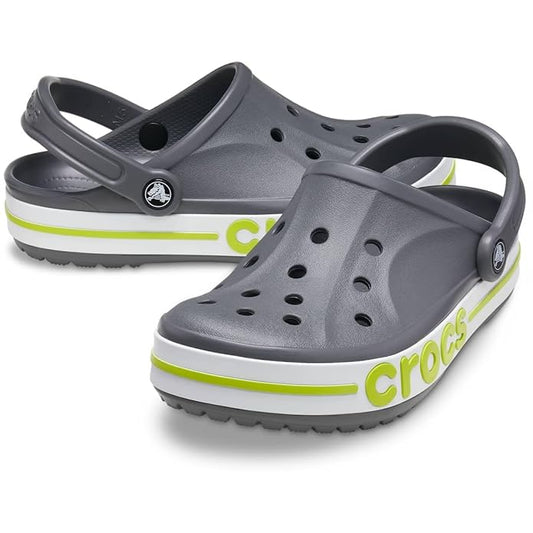 Crocs Bayaband Clogs (Grey Neon)
