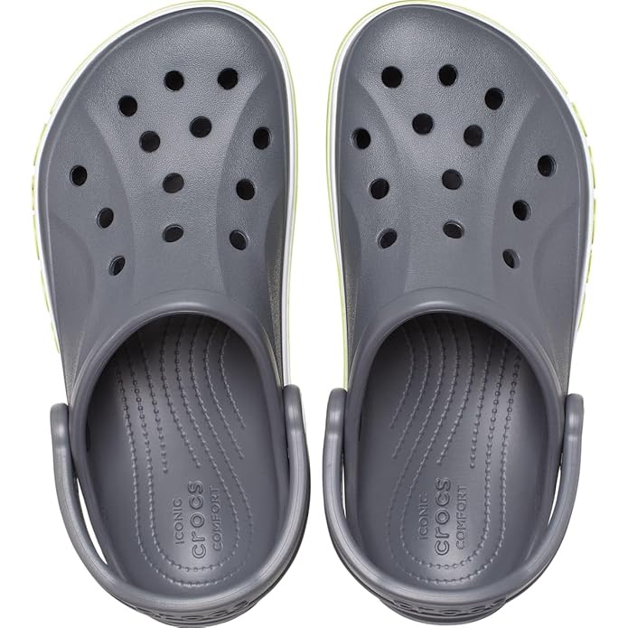 Crocs Bayaband Clogs (Grey Neon)